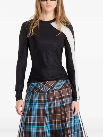 Y-3 Long-sleeve T-shirt In Black