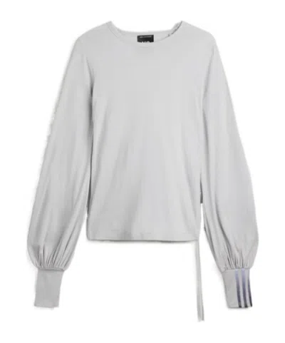 Y-3 Long-sleeve T-shirt In Gray