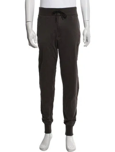 Pre-owned Y-3 Lounge Bottoms In Brown