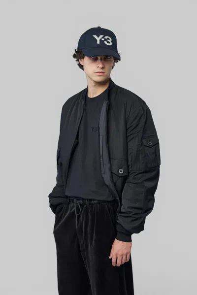 Y-3 M Bomber Jacket In Black