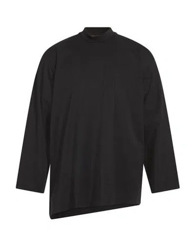 Y-3 Man T-shirt Black Size Xs Cotton, Recycled Polyester, Elastane