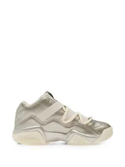 Y-3 Megaball High-top Sneakers In Silver