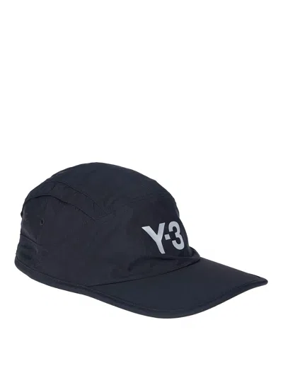 Y-3 Men's And-3 Run Cap In Black