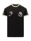 Y-3 Graphic Cotton Short-sleeve T-shirt In Black