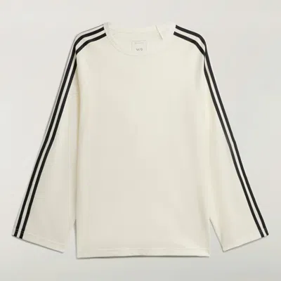 Y-3 Men's Long Sleeve Utility Tee In Neutral