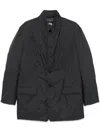 Y-3 Multi-pocket Padded Jacket In Black