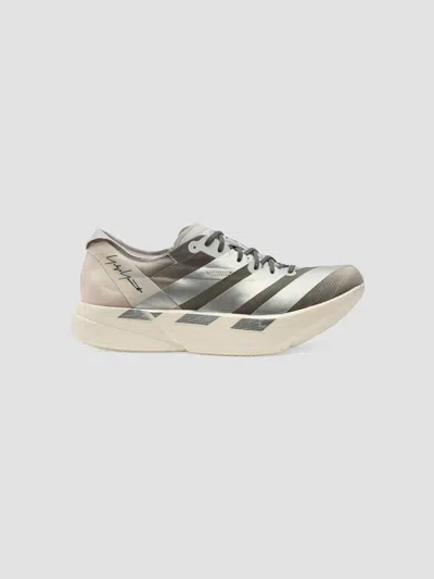 Y-3 Sneakers Adios Pro 4 Argento Dal Design Tecnico Y3 In Gray