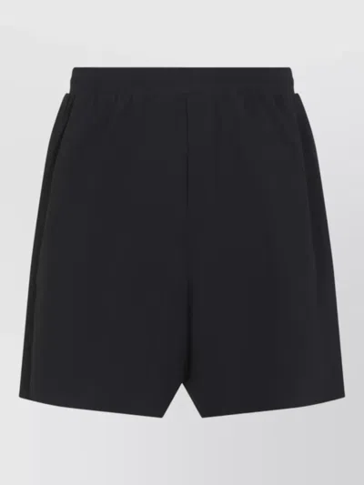 Y-3 Mens Woven Shorts Back Pocket Design In Blue