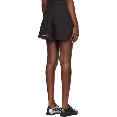 Y-3 Mercedes Short Skorts In Black