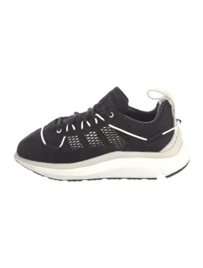 Pre-owned Y-3 Mesh Athletic Sneakers In Black
