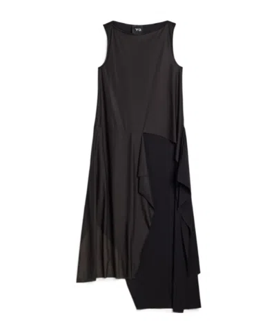 Y-3 Mesh Dress In Black