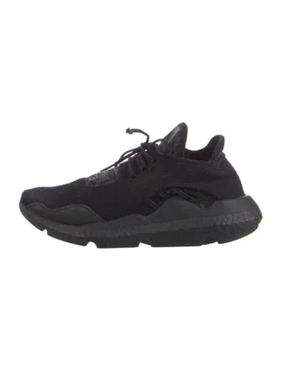 Pre-owned Y-3 Mesh Sneakers In Black