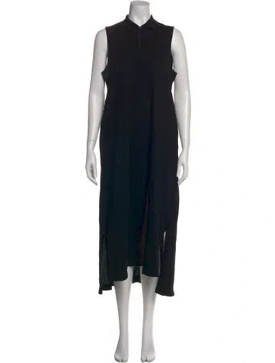 Pre-owned Y-3 Midi Length Dress In Black