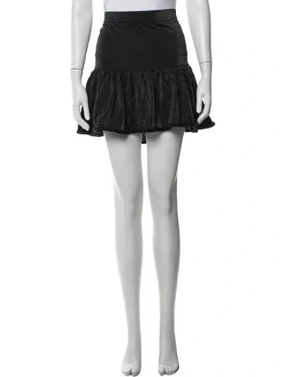 Pre-owned Y-3 Midi Length Skirt In Black/metallic
