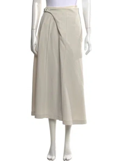 Pre-owned Y-3 Midi Length Skirt In Neutral