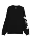 Y-3 Mini Graphic Knit Pullover For Men In Black