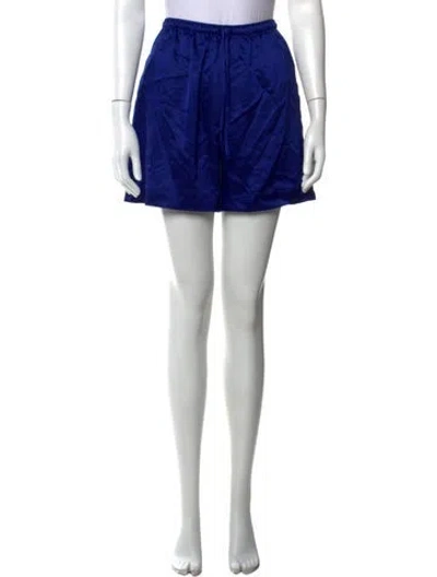 Pre-owned Y-3 Mini Shorts In Blue