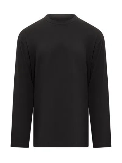 Y-3 Minimalist Sweatshirt T-shirt In Black