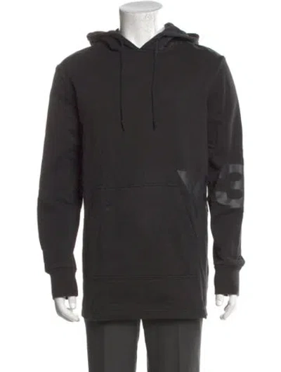 Pre-owned Y-3 Mock Neck Long Sleeve Cardigan In Gray