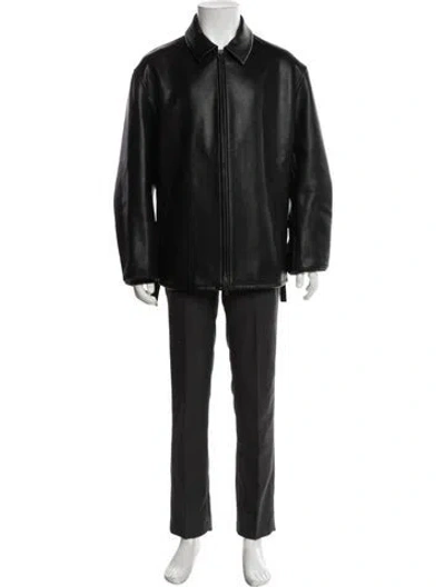 Pre-owned Y-3 Moto Jacket In Black