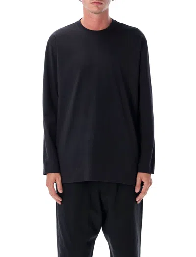 Y-3 Multilogo L/s Tee In Black