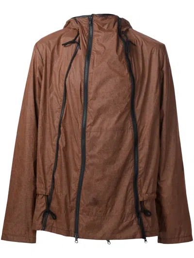 Y-3 'mutable Windbreaker' Jacket In Brown