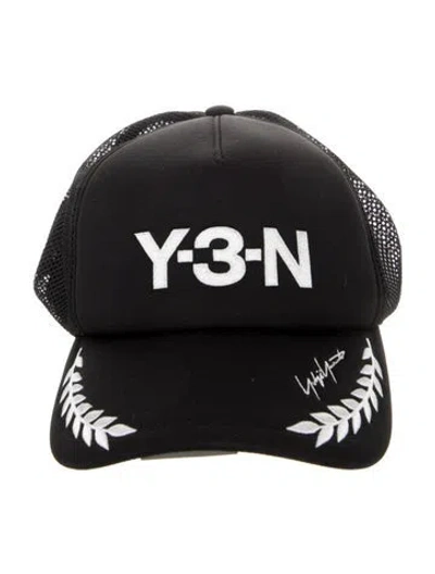 Pre-owned Y-3 Neighborhood Trucker Cap W/tags In Black