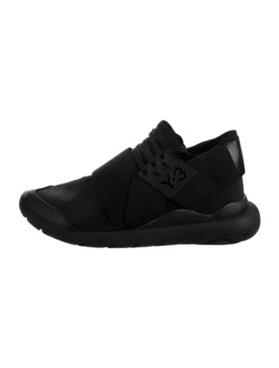 Pre-owned Y-3 Neoprene Athletic Sneakers In Black