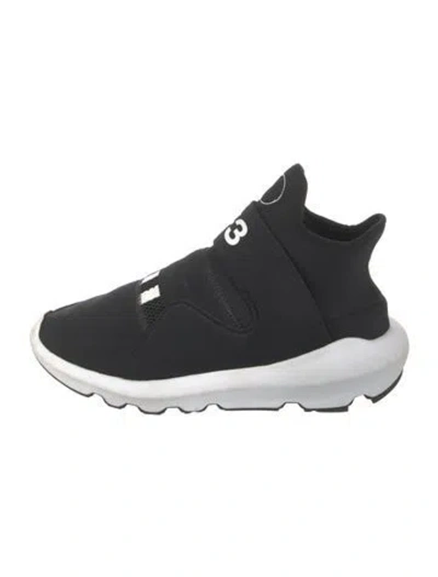 Pre-owned Y-3 Neoprene Mesh Accents Athletic Sneakers In Black