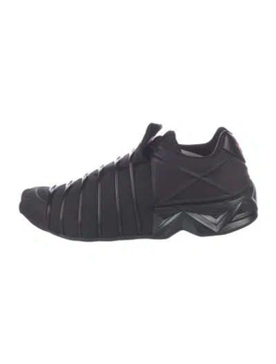 Pre-owned Y-3 Nylon Athletic Sneakers In Blue