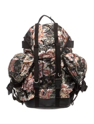 Pre-owned Y-3 Nylon Backpack In Brown