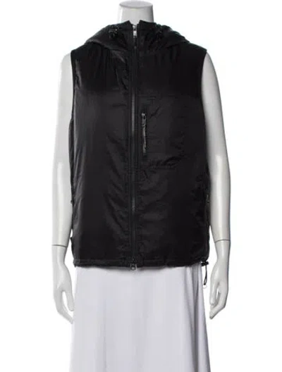 Pre-owned Y-3 Nylon Vest In Black