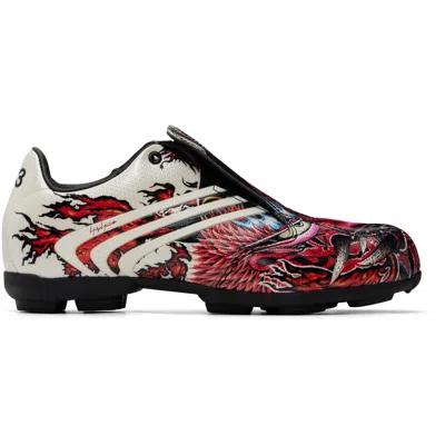 Y-3 Off-white & Red F50 Tunit Sneakers In Black