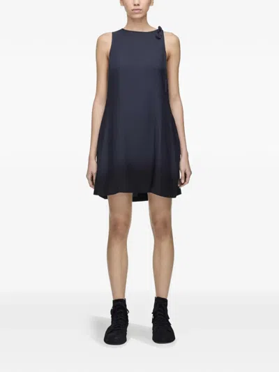 Y-3 Ombre-effect Sleeveless Mini Dress In Multi