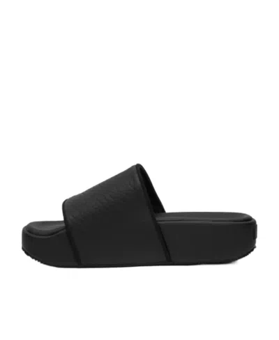Y-3 Open-toe Platform Slides In Multi