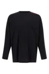 Y-3 Gradient 3 Stripe Ls T-shirt In Black