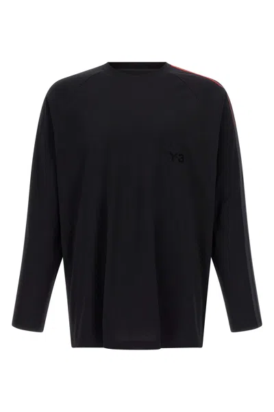 Y-3 OVERSIZED GRADIENT STRIPES' T-SHIRT