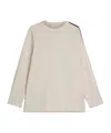 Y-3 Oversized Gradient Stripes Long Sleeve T-shirt In Neutral
