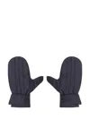 Y-3 Oversized Logo Gloves In Black