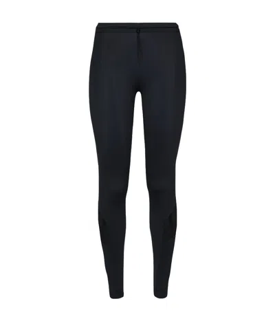Y-3 Panelled Leggings In Black