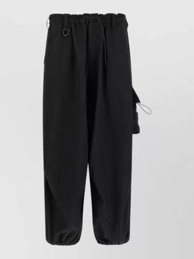 Y-3 PANTS CARGO POCKET D RING DETAIL