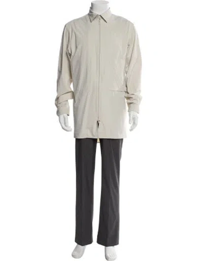 Pre-owned Y-3 Parka W/ Tags In Neutral
