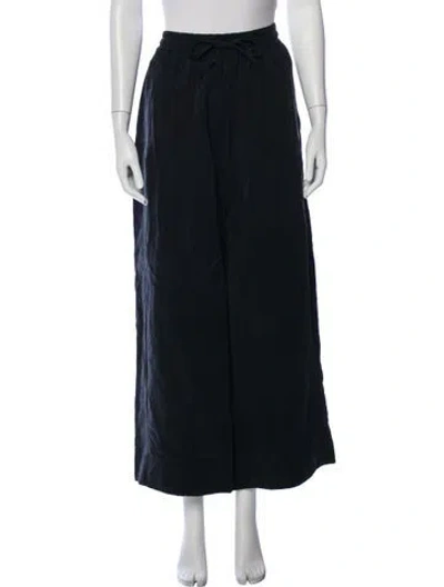 Pre-owned Y-3 Pleated Accents Sweatpants In Black