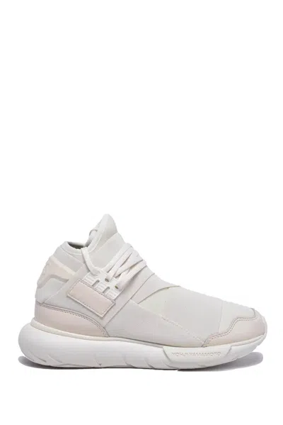 Y-3 Qasa Sneakers Leather Polyester - White In Neutral