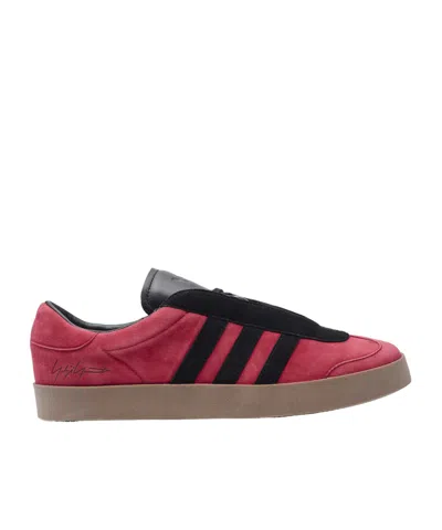 Y-3 Red Gazelle Low-top Suede Trainers In Multi