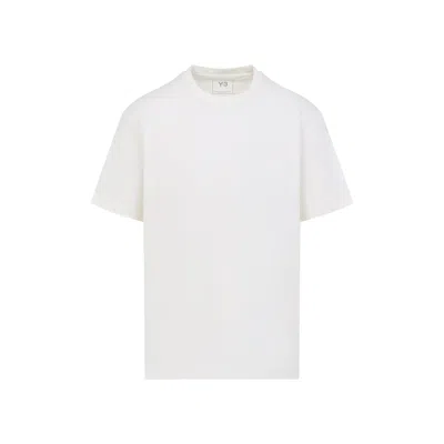 Y-3 Reg Ss Tee In White