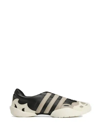 Y-3 Regu Panelled Mary-jane Sneakers In Animal Print
