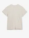 Y-3 Logo-print Crew-neck T-shirt In Neutral