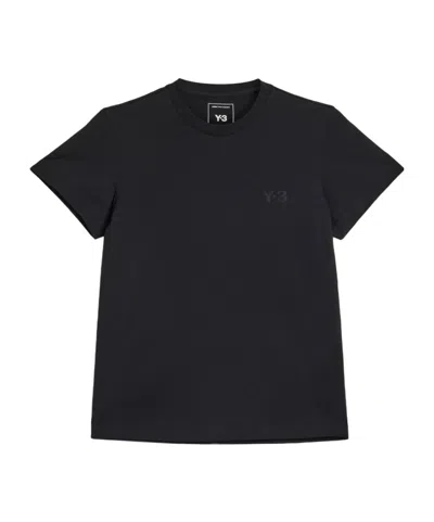 Y-3 Regular Short Sleeve Tee In Black