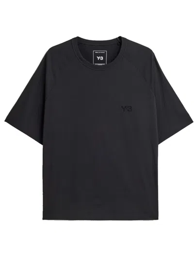 Y-3 Regular Ss Tee In Black
